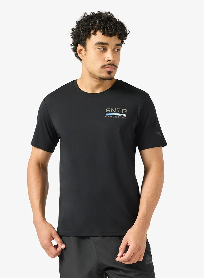 ANTA Short Sleeve Tee - Cross Training Black
